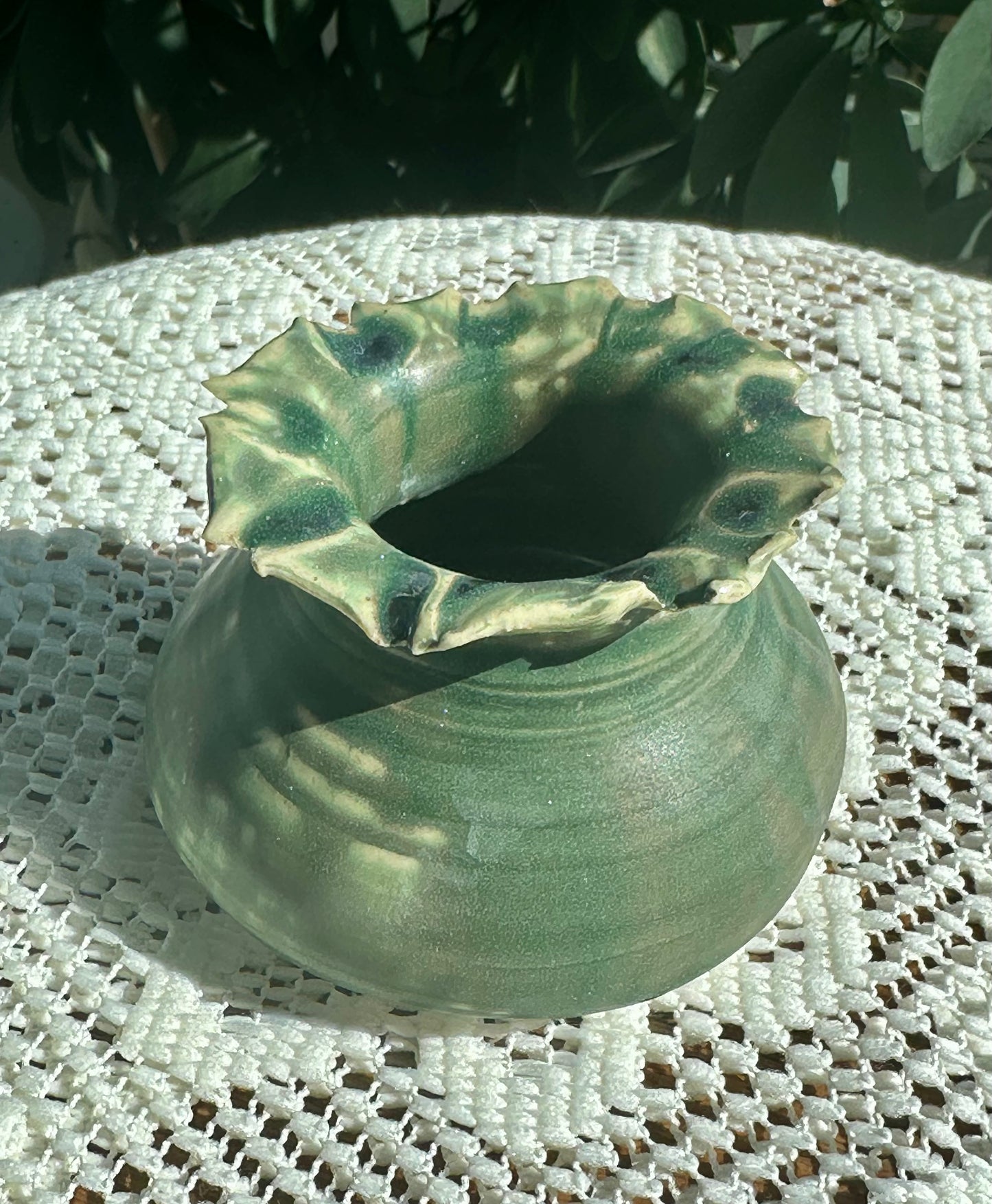 Mini Green Vase