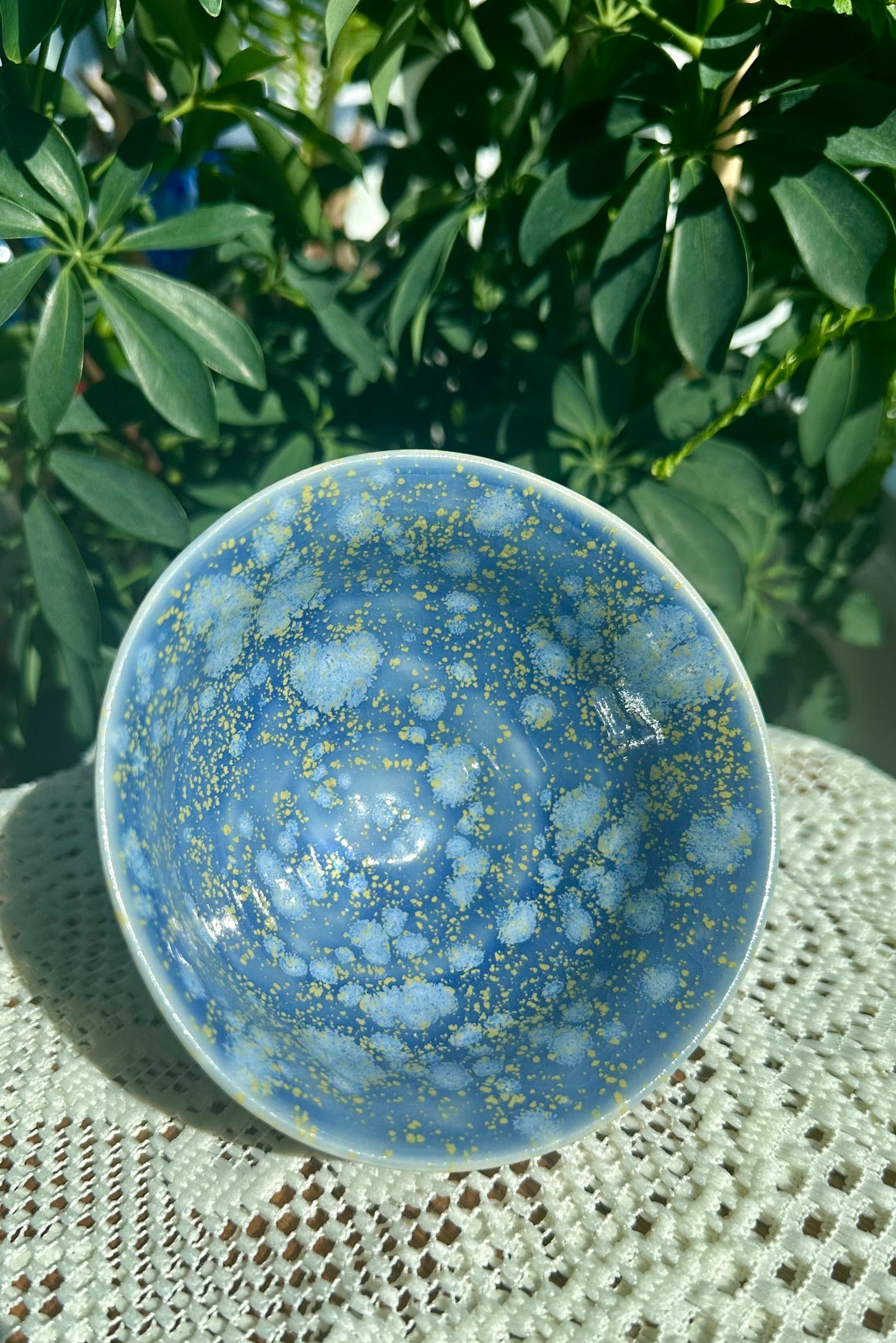 Medium-sized Blue Hydrangea Bowls